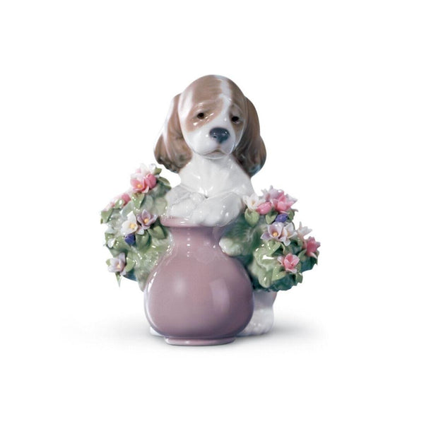 Load image into Gallery viewer, Lladro Take Me Home Dog Figurine