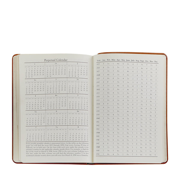 Load image into Gallery viewer, Graphic Image 7" Desk Leather Address Book - Black