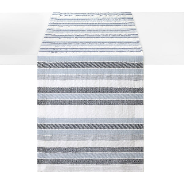 Load image into Gallery viewer, Bodrum Linens Aegean Stripe Napkin - Linen Napkins - Set of 4