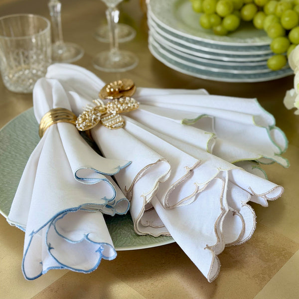 Load image into Gallery viewer, Bodrum Linens Firenze Napkin - Linen Napkins - Set of 4
