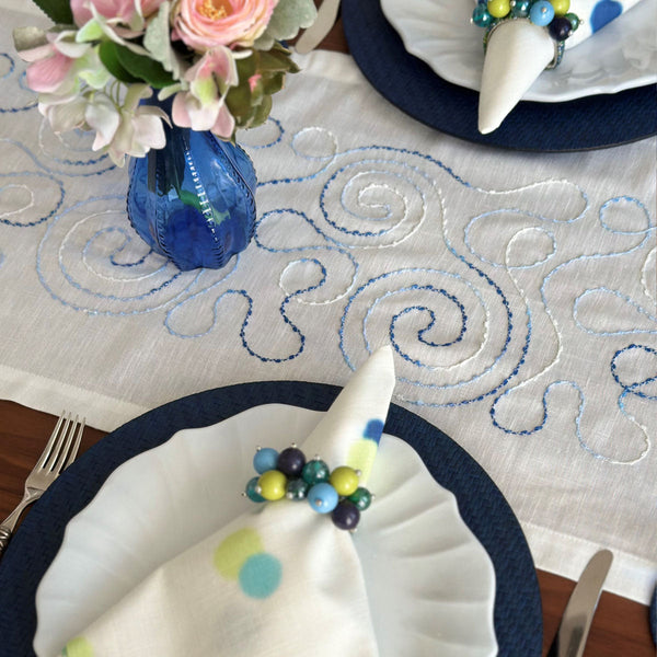 Load image into Gallery viewer, Bodrum Linens Aurora - Tablecloths & Runners