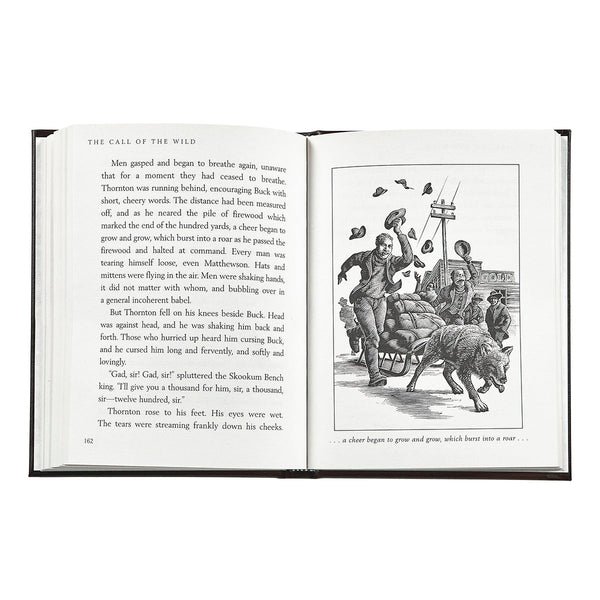 Load image into Gallery viewer, Graphic Image Call Of The Wild - Leather Book