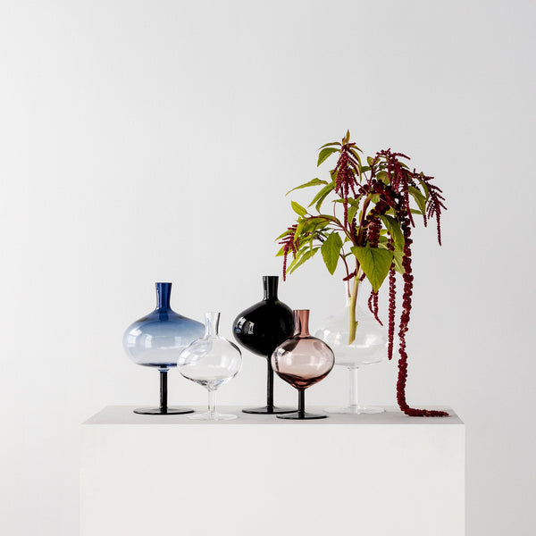 Load image into Gallery viewer, Kosta Boda Bod Bottle Burgundy Medium