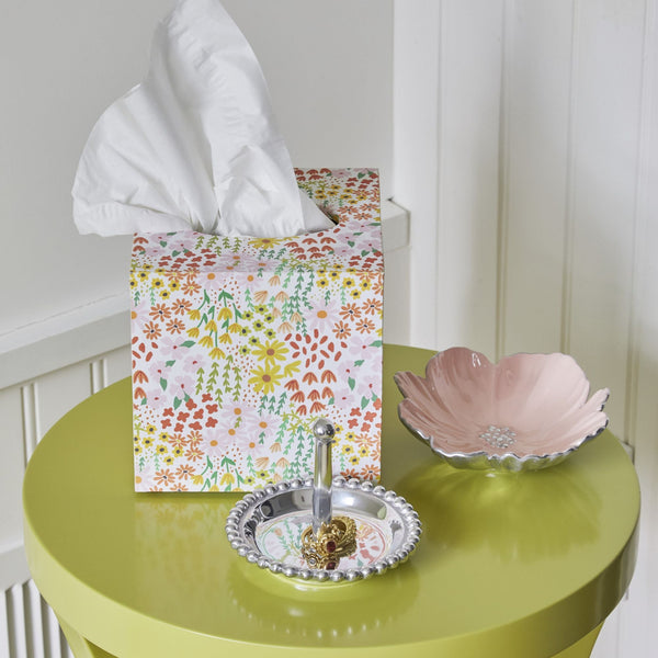 Load image into Gallery viewer, Mariposa Cosmos Peach Dip Dish