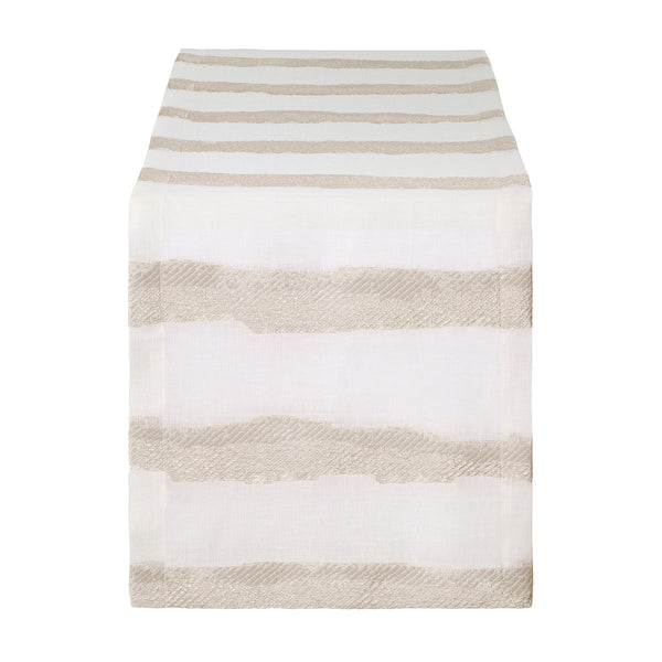Load image into Gallery viewer, Bodrum Linens Brushstroke - 90" Table Runner