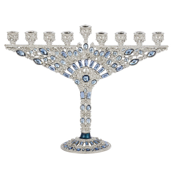 Load image into Gallery viewer, Olivia Riegel Silver Devora Menorah