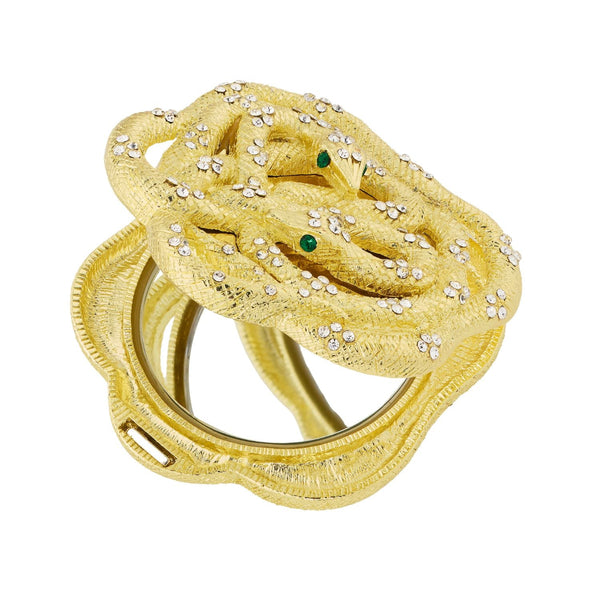 Load image into Gallery viewer, Olivia Riegel Gold Serpentina Compact