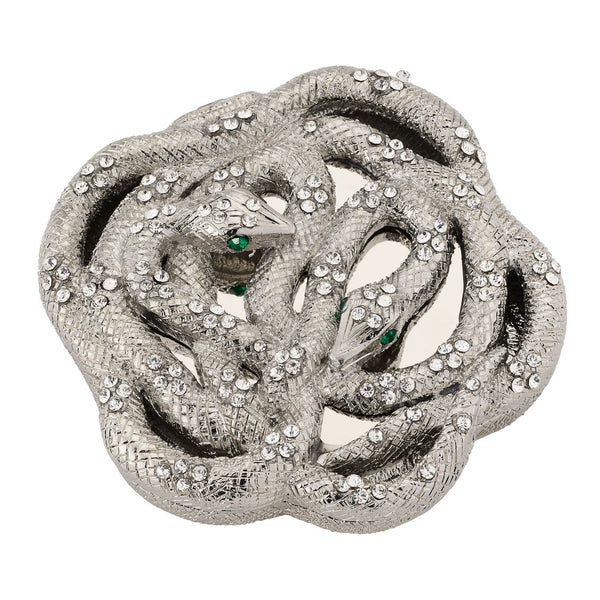 Load image into Gallery viewer, Olivia Riegel Silver Serpentina Compact