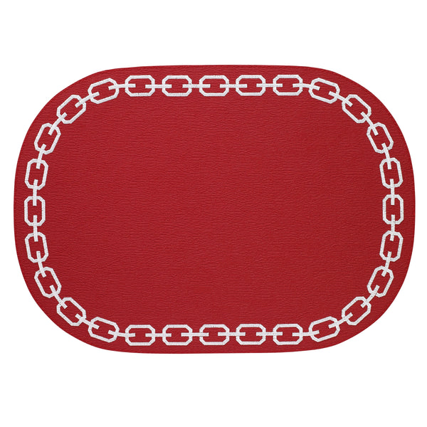 Load image into Gallery viewer, Bodrum Linens Chains - Easy Care Placemats - Set of 4