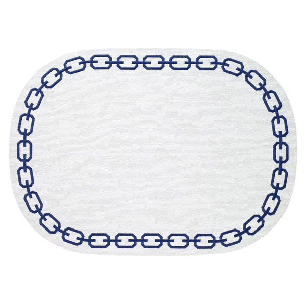 Load image into Gallery viewer, Bodrum Linens Chains - Easy Care Placemats - Set of 4