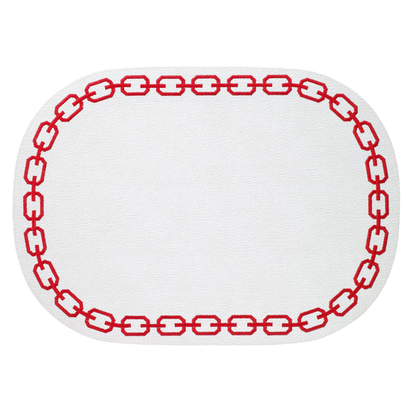 Load image into Gallery viewer, Bodrum Linens Chains - Easy Care Placemats - Set of 4