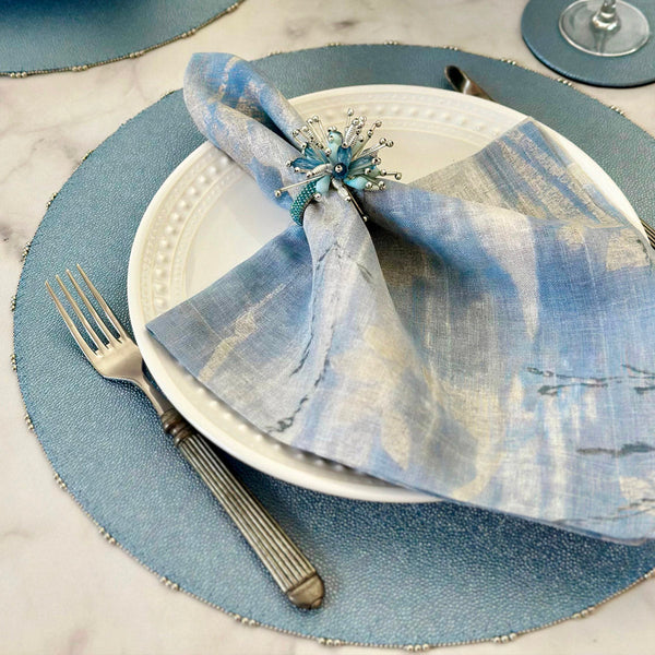 Load image into Gallery viewer, Bodrum Linens Charm - Easy Care Placemats - Set of 4