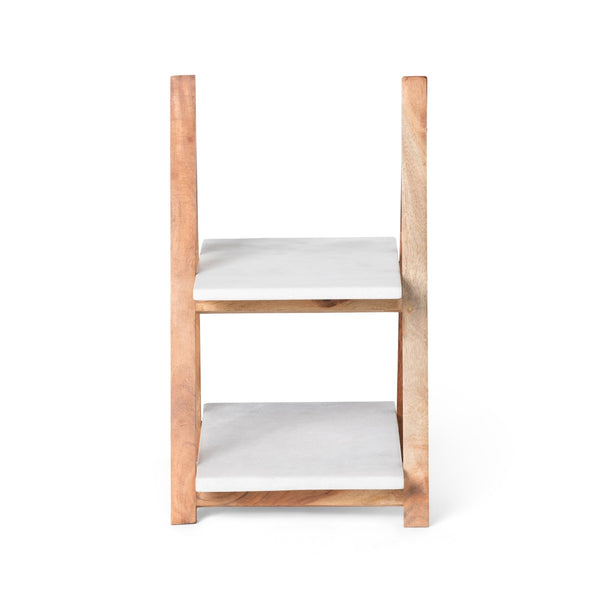 Load image into Gallery viewer, Park Hill Collection A-Frame Marble Cheese Server