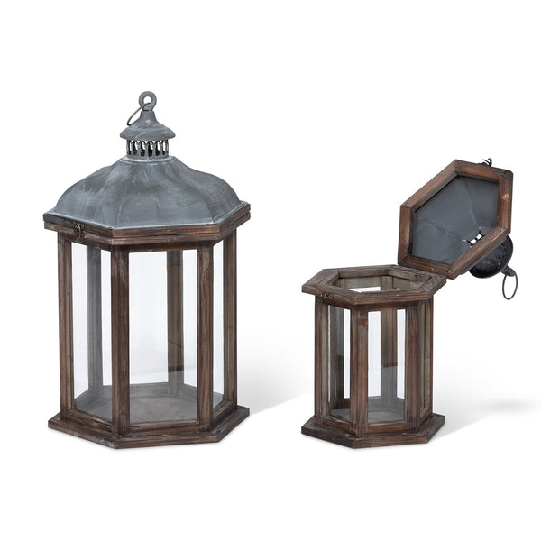 Load image into Gallery viewer, Park Hill Collection Villa Lanterns, Set of 2