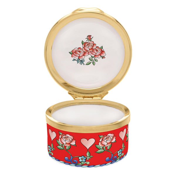 Load image into Gallery viewer, Halcyon Days "I Love You" Enamel Box