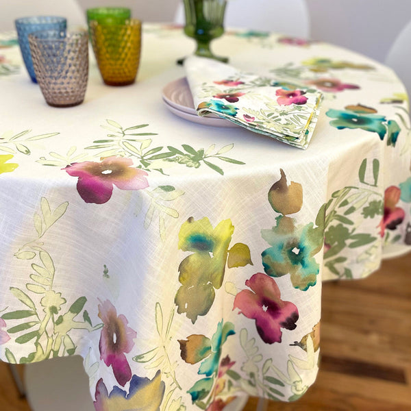 Load image into Gallery viewer, Bodrum Linens Enchanted Garden - Linen Napkins - Set of 4