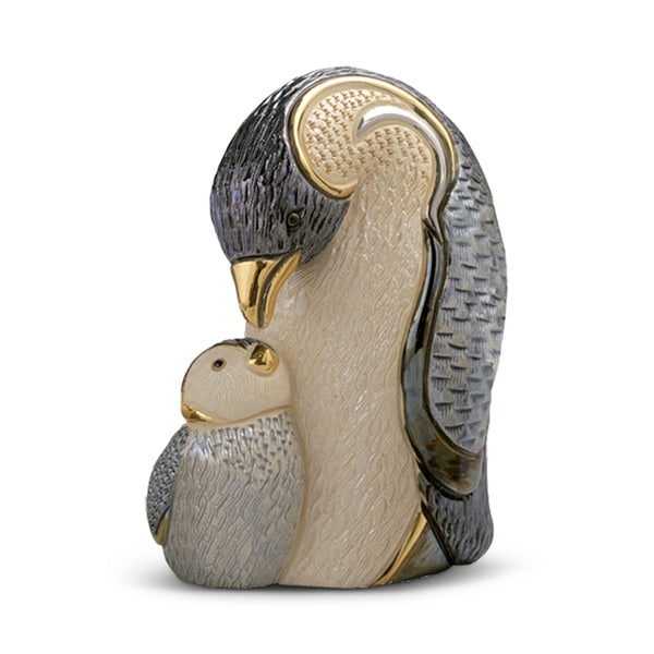 Load image into Gallery viewer, De Rosa Collections Penguin With Baby Figurine