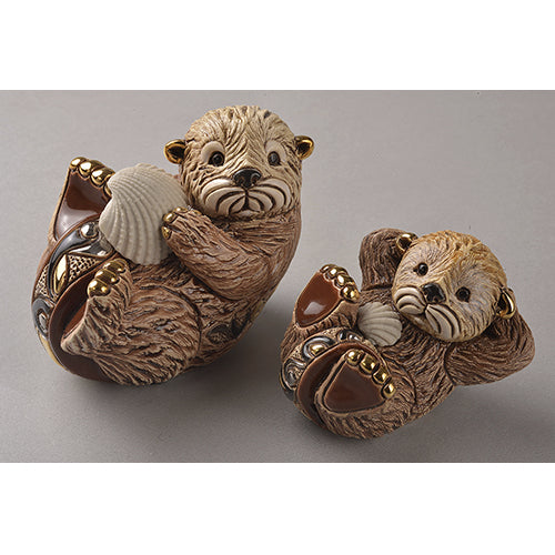 Load image into Gallery viewer, De Rosa Collections Baby Otter Figurine