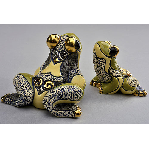 Load image into Gallery viewer, De Rosa Collections Jumping Frog Figurine
