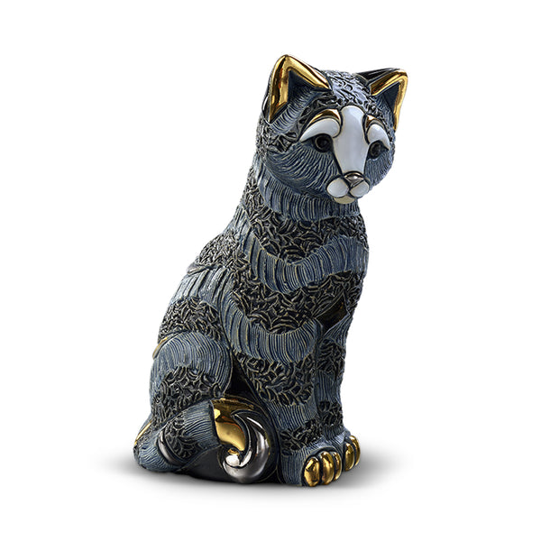 Load image into Gallery viewer, De Rosa Collections Striped Cat Figurine