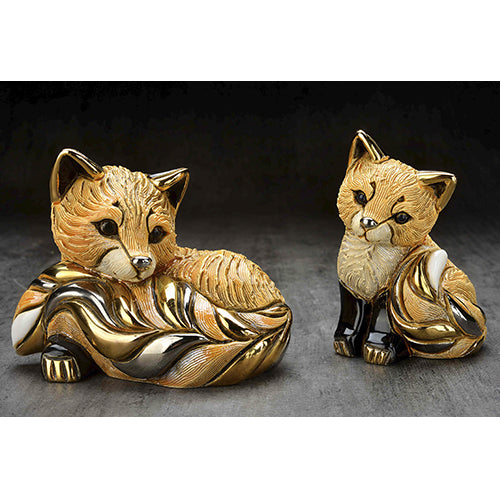 Load image into Gallery viewer, De Rosa Collections Baby Red Fox Figurine