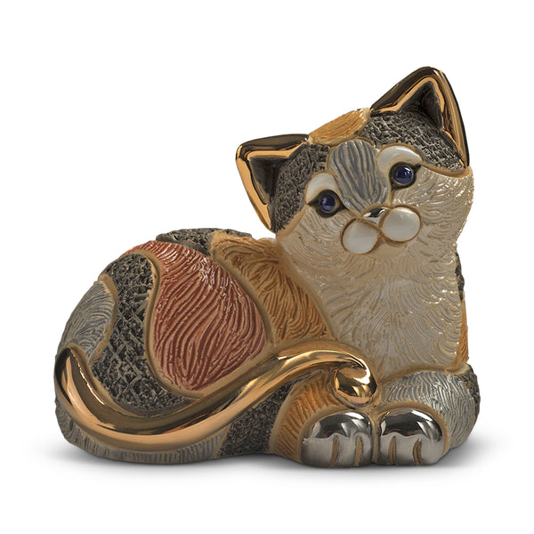 Load image into Gallery viewer, De Rosa Collections Calico Cat Figurine