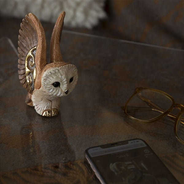 Load image into Gallery viewer, De Rosa Collections Barn Owl Figurine