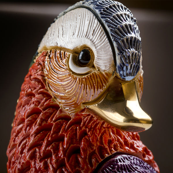 Load image into Gallery viewer, De Rosa Collections Mandarin Duck Figurine