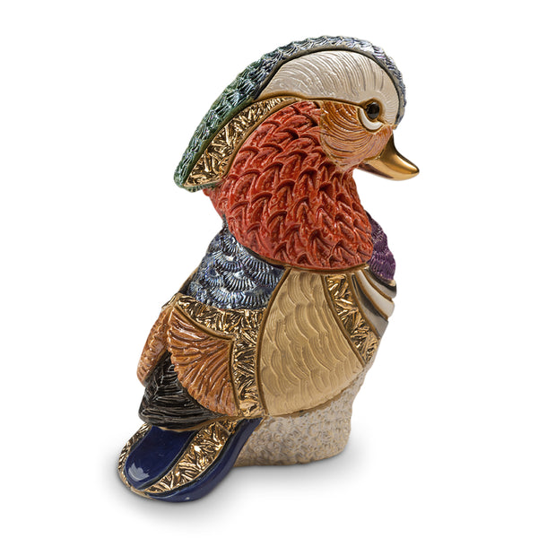 Load image into Gallery viewer, De Rosa Collections Mandarin Duck Figurine