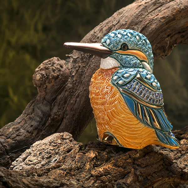 Load image into Gallery viewer, De Rosa Collections Kingfisher Figurine