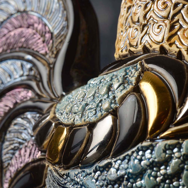 Load image into Gallery viewer, De Rosa Collections Colorful Rooster Figurine