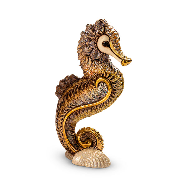 Load image into Gallery viewer, De Rosa Collections Brown Seahorse Figurine