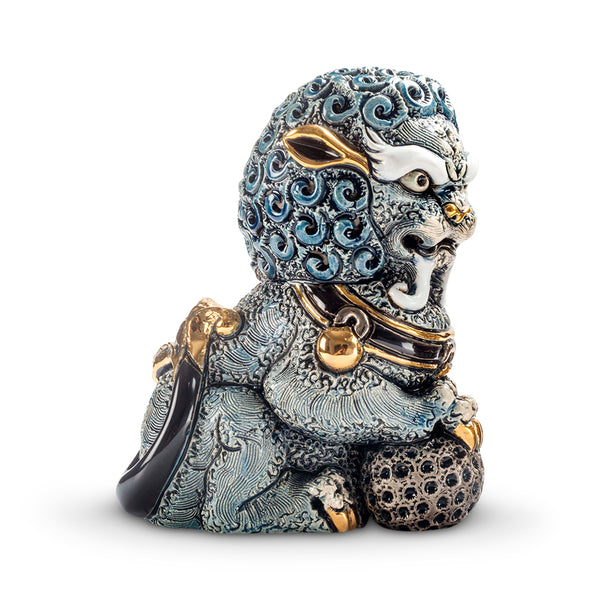 Load image into Gallery viewer, De Rosa Collections Blue Foo Lion Figurine