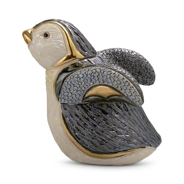 Load image into Gallery viewer, De Rosa Collections Baby Penguin Walking Figurine