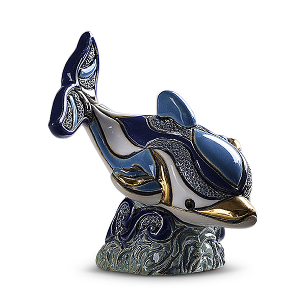 Load image into Gallery viewer, De Rosa Collections Baby Dolphin Diving Figurine