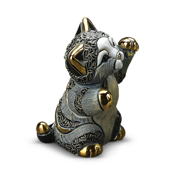 Load image into Gallery viewer, De Rosa Collections Striped Kitten Figurine