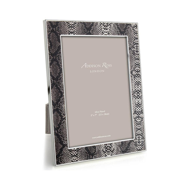 Load image into Gallery viewer, Addison Ross Natural Snake & Silver Frame - 5 x 7 in