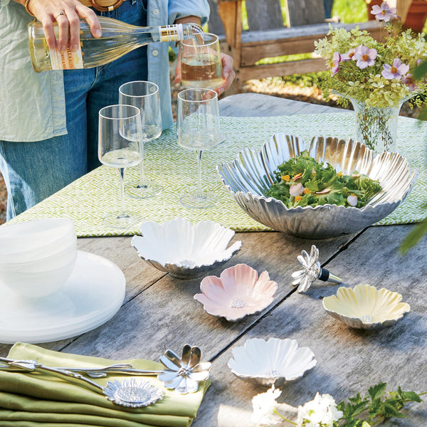 Load image into Gallery viewer, Mariposa Cosmos Peach Dip Dish