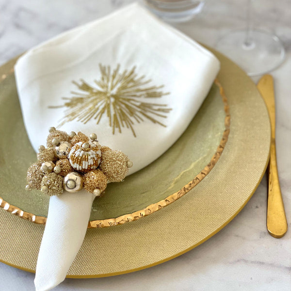 Load image into Gallery viewer, Bodrum Linens Gem Charger Plates