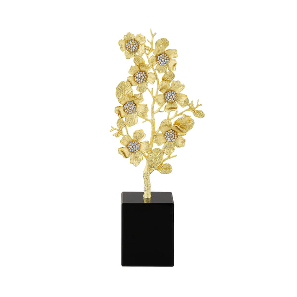 Load image into Gallery viewer, Olivia Riegel Gold Botanica Sculpture