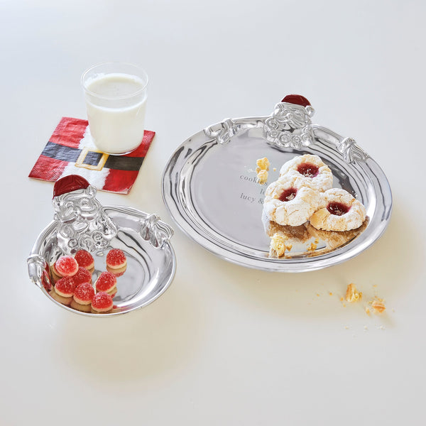 Load image into Gallery viewer, Mariposa Hugging Santa Candy Dish