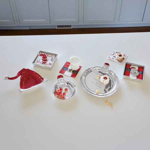 Load image into Gallery viewer, Mariposa Hugging Santa Candy Dish