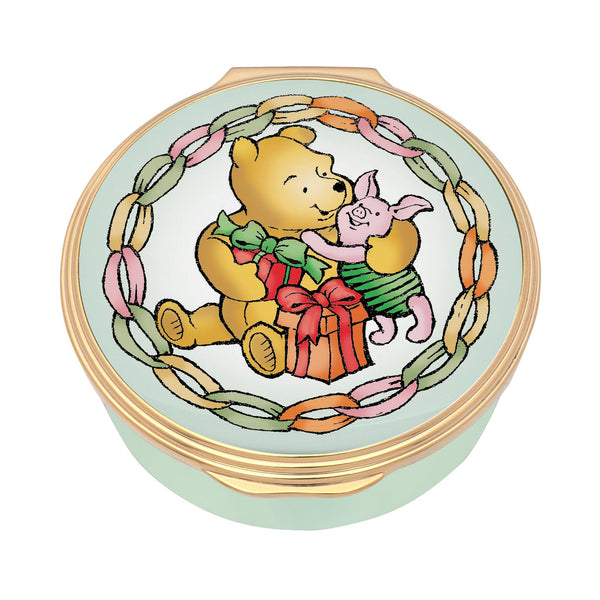 Load image into Gallery viewer, Halcyon Days Winnie The Pooh - Hug - Enamel Box
