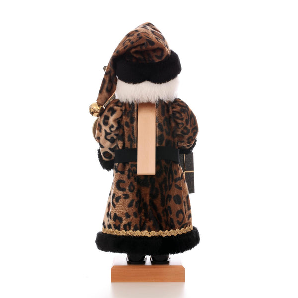Load image into Gallery viewer, Christian Ulbricht Premium Nutcracker - Leopard Santa - 18.9"H