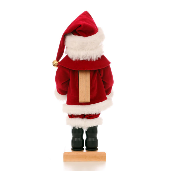 Load image into Gallery viewer, Christian Ulbricht Premium Nutcracker - Santa With Cuckoo Clock - 18.7"H