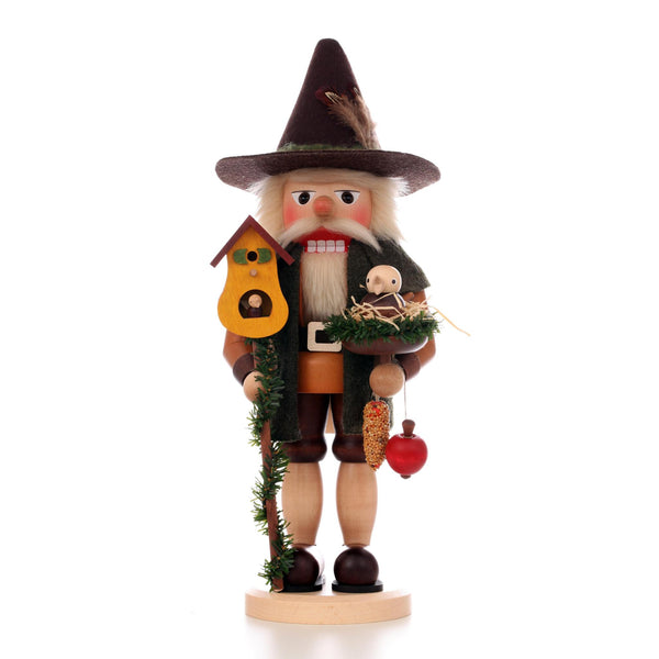 Load image into Gallery viewer, Christian Ulbricht Premium Nutcracker - Bird Friend (Natural) - 17.5"H