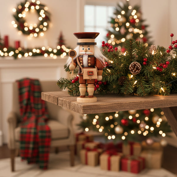 Load image into Gallery viewer, Christian Ulbricht Nutcracker - Conductor (Natural) - 6.1"H