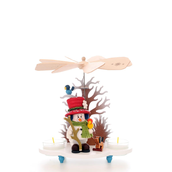 Load image into Gallery viewer, Christian Ulbricht Pyramid - Micro Dwarf Snowman - 7.7"H