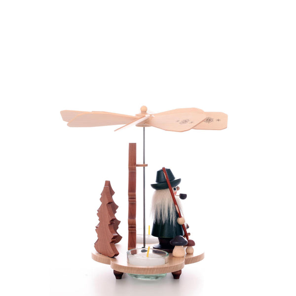 Load image into Gallery viewer, Christian Ulbricht Pyramid - Woodsman Smoker (Natural) - 7.7"H