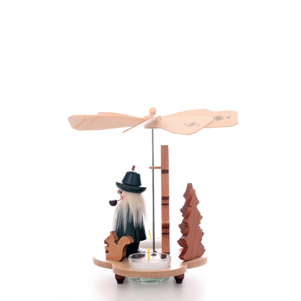 Load image into Gallery viewer, Christian Ulbricht Pyramid - Woodsman Smoker (Natural) - 7.7"H